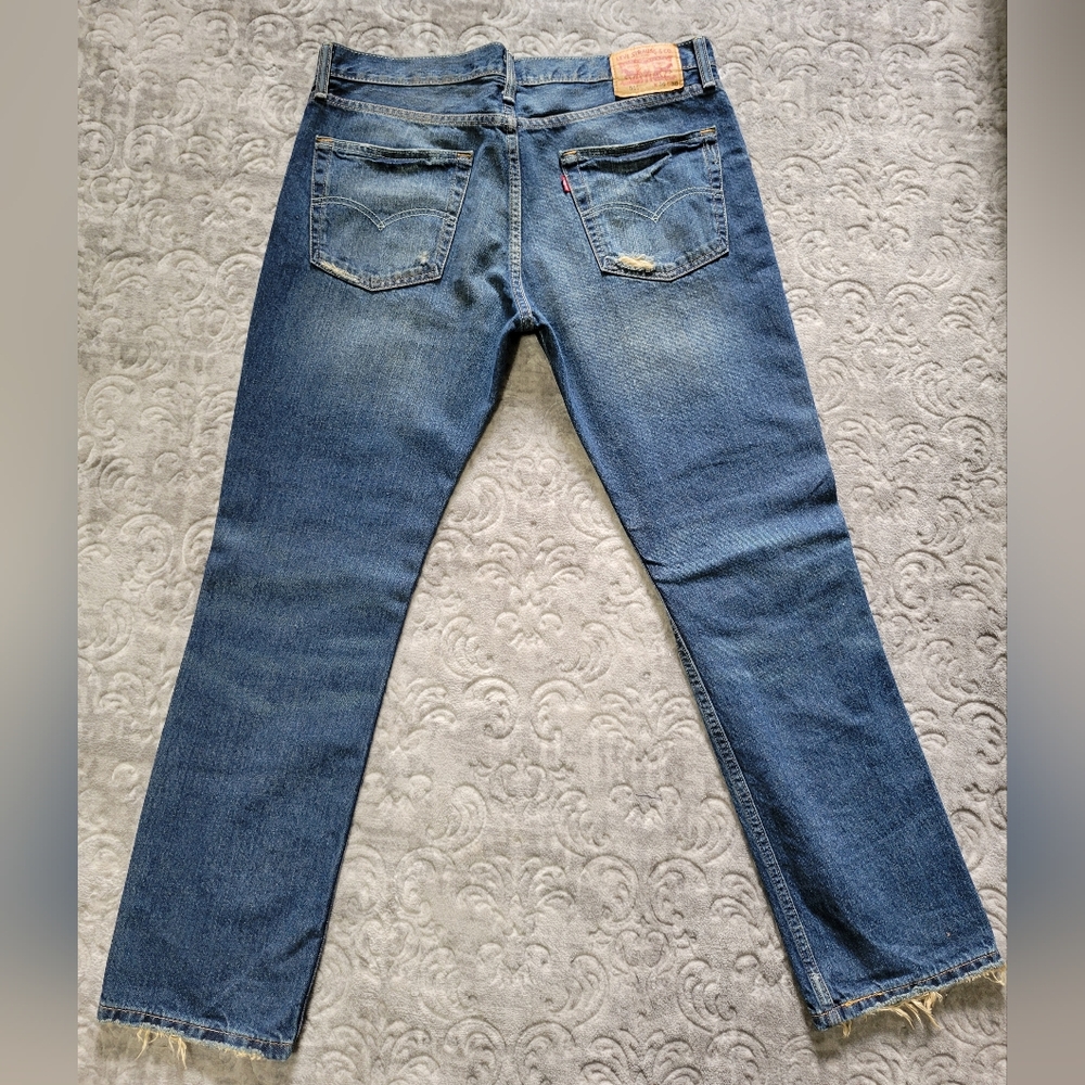 Levi distressed jeans men - Picture 2 of 5